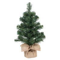 Искусственная новогодняя ель в мешочке